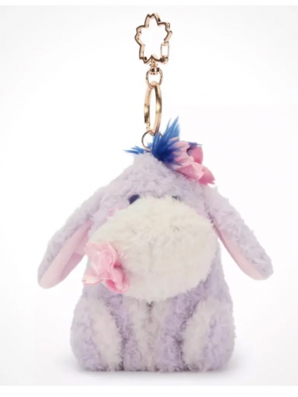 Disney store Japanese sakura cherry blossom eeyore keychain